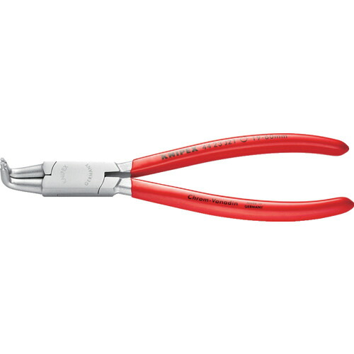 KNIPEX 穴用スナップリングプライヤー90度 4423-J21 Crメッキ 6丁まとめ売り 6丁 【まとめ売り商いもの】 DIY・工具-手動工具