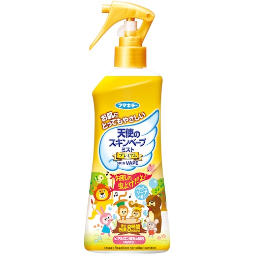 フマキラー 虫よけ吹き付ける 440621 エンジェルのスキンベープミストプレミアム 200ml 30本まとめ売り 30本 【まとめ売り商いもの】