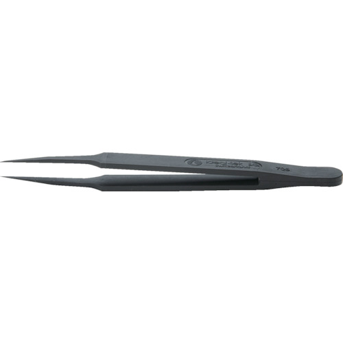 idealtek ESD可塑性物質製毛抜き 705-CF-IT 115粍 先細型 100本まとめ売り 100本 【まとめ売り商いもの】