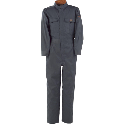 カジメイク T/C長袖つなぎ服 6609-74-LL チャコールグレー LL 20着まとめ売り 20着 【まとめ売り商品】