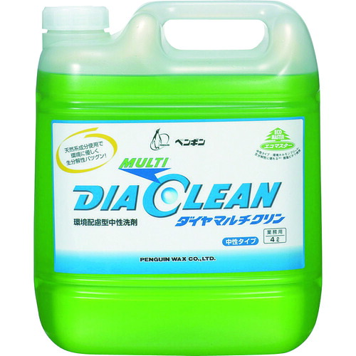 ペンギン 知らん顔ダイヤマルチクリン 6295 4L 4個まとめ売り 4個 【まとめ売り商いもの】