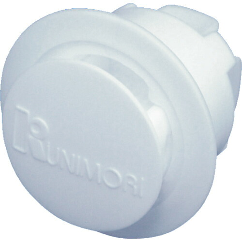 KUNIMORI パンロック 63106-1508-WH φ15&times;L8 白 (100個入) 15袋まとめ売り 15袋 【まとめ売り商品】｜設備プロ王国　店