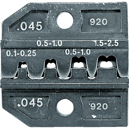 RENNSTEIG 圧着ダイス 624-045-3-0 624－045 オープンバレル平端子0.1－2.