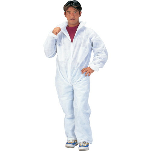 川西 不織布つなぎ服(防塵タイプ)M 7017-M 30着まとめ売り 30着 【まとめ売り商品】