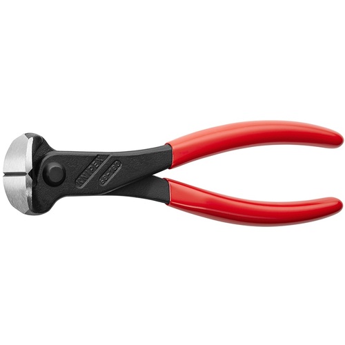 KNIPEX エンドカッティングニッパー 6801-180 180mm 6丁まとめ売り 6丁 【まとめ売り商品】