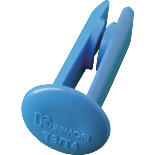 KUNIMORI ピンゼムクリップ(3－4粍用)青 63126-パソコン0304-BL (100個入) 24袋まとめ売り 24袋 【まとめ売り商いもの】