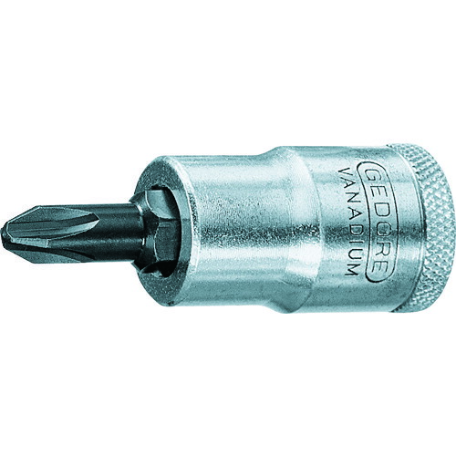 GEDORE ドライバービットソケット 6656650 IKS19 1/2 PH2 20個まとめ売り 20個 【まとめ売り商いもの】