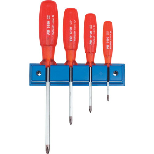 PBスイスツールズ マルチクラフト 6242 ドライバーセット ホルダー付 10Sまとめ売り 10S 【まとめ売り商品】