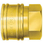 日東 TSPカプラ 8TSF BRASS NBR 真ちゅう製 ニトリルゴムSG(NBR)(おねじ取付用ソケット) 相手側R1(00608) 10個まとめ売り 10個 【まとめ売り商品】