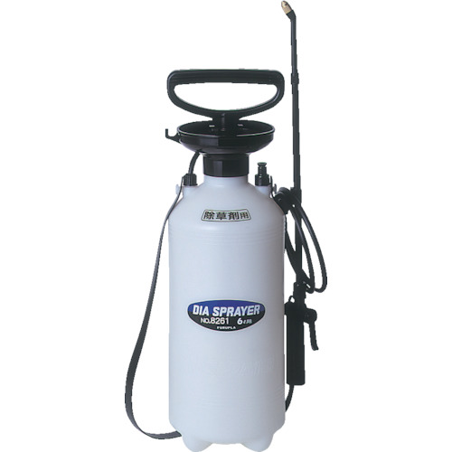 FURUPLA ダイヤスプレープレッシャー式噴霧器 8261 除草剤用6L 6台まとめ売り 6台 【まとめ売り商品】