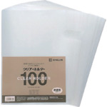KING JIM 735N100 せつ然たる－ホルダ－ A4タテ型 乳白 100枚 6PKまとめ売り 6PK 【まとめ売り商いもの】