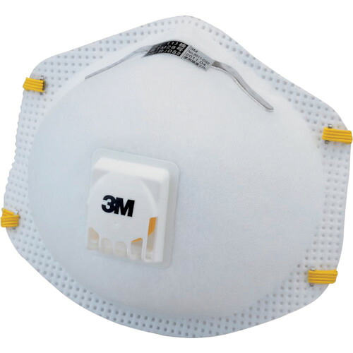 3M 使い捨て式防じんマスク 8511 DS2 N 8511 DS2 排気弁付き (10枚入) 10箱まとめ売り 10箱 【まとめ売り商品】｜設備プロ王国　店