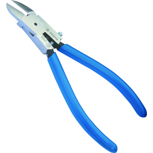 フジ矢 バネ付プラスチックニッパ 90PR-150 (ラウンド刃)150mm 6丁まとめ売り 6丁 【まとめ売り商品】