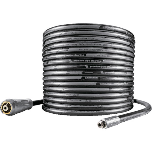 KARCHER 高圧洗いもの機用付属物 6.110-008.0 パイプクリーニングホース EASY!Lock 20m ID6 25MPa(6.110－008.0)