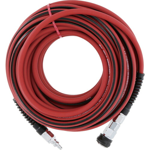 侍BLACK 高圧用エアーホース6×15M 806061312 R×B 10台まとめ売り 10台 【まとめ売り商品】