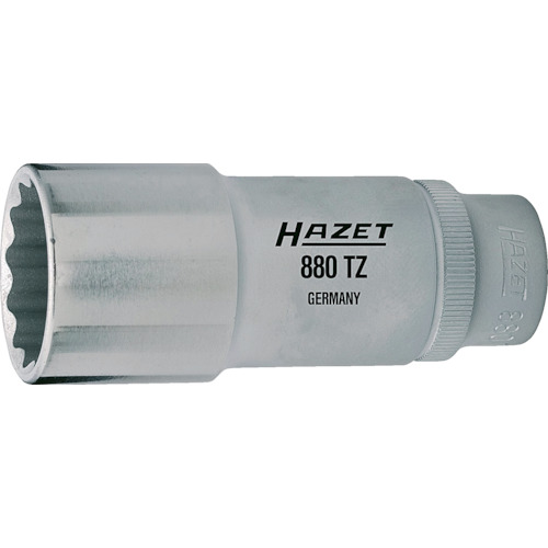 HAZET ディープソケットレンチ(12角印字機・差込角9.5粍・対辺13粍) 880TZ-13 10個まとめ売り 10個 【まとめ売り商いもの】