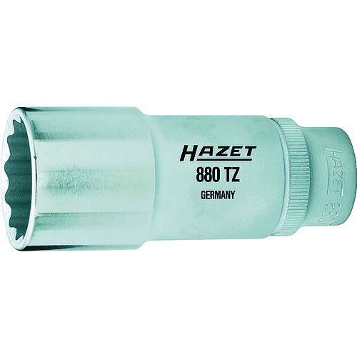 HAZET ディープソケットレンチ(12角タイプ・差込角9.5mm・対辺9mm) 880TZ-9 10個まとめ売り 10個 【まとめ売り商品】