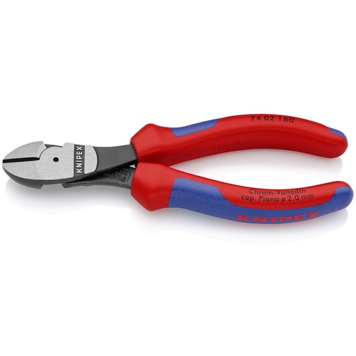 KNIPEX 強力型ニッパー 7402-160 コンフォートハンドル 160mm 6丁まとめ売り 6丁 【まとめ売り商品】