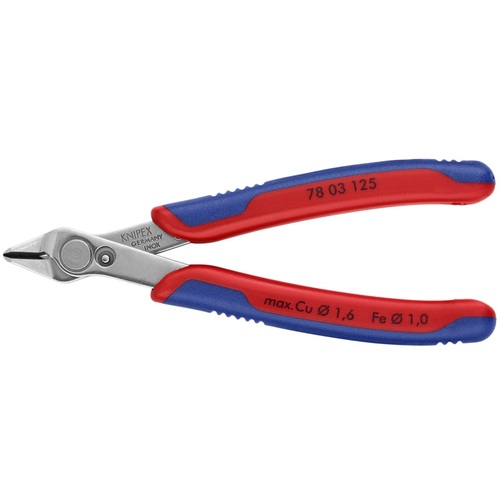 KNIPEX 電子工学 7803-125 百貨店ニッパー 6丁まとめ売り 6丁 【まとめ売り商いもの】 DIY・工具-切断工具