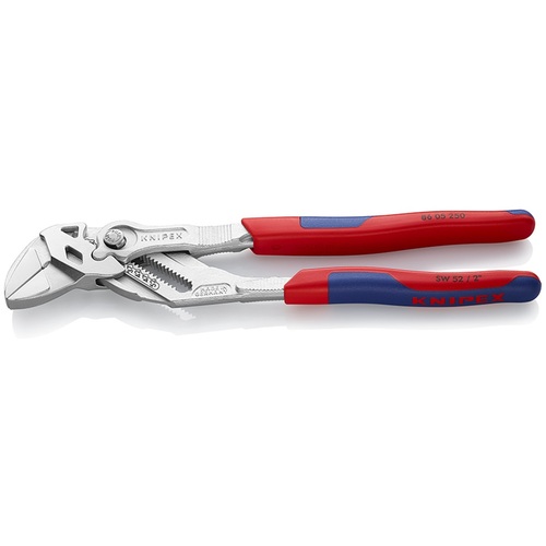 KNIPEX プライヤーレンチ 8605-250 コンフォートハンドル クロムメッキ クロムメッキ 250mm