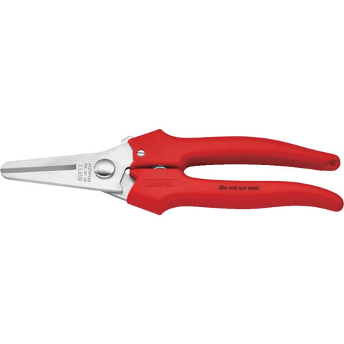 KNIPEX 190mm 9505-190 万能はさみ 6丁まとめ売り 6丁 【まとめ売り商品】