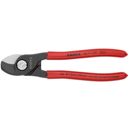 KNIPEX 有線テレビ截断機 9511-165 可塑性物質手持ち部分 165粍 6丁まとめ売り 6丁 【まとめ売り商いもの】 切断工具-その他-DIY・工具