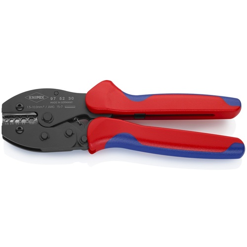KNIPEX 圧着ペンチ 9752-30 プレシフォース 220mm Buttコネクタ用