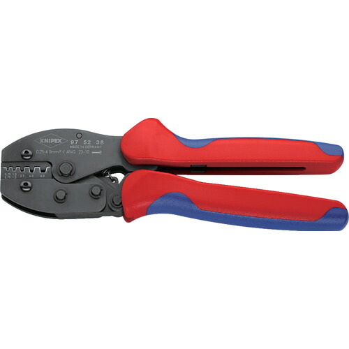 KNIPEX 圧着ペンチ 9752-38 プレシフォース 220mm｜設備プロ王国　店