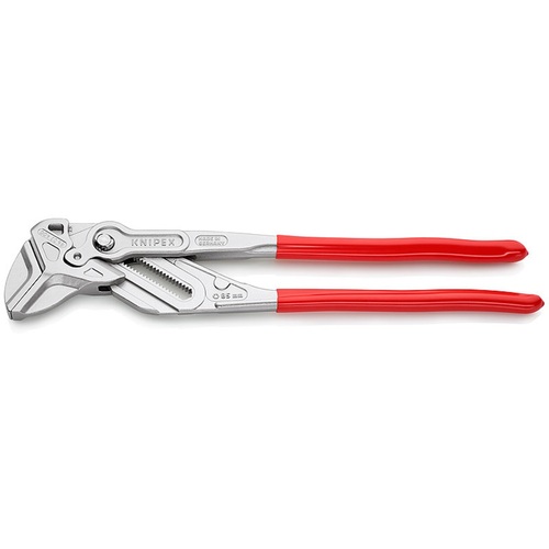 KNIPEX ペンチ鍵 8603-400 ソフトプラスチックハンドル Crメッキ 400粍