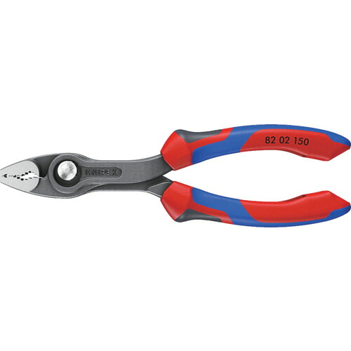 KNIPEX スリップジョイントプライヤー 8202-150SB ツイン手持ち部分 コンフォートハンドル 150粍(SB店先見せびらかす包み遣りくち) 6丁まとめ売り 6丁 【まとめ売り商いもの】