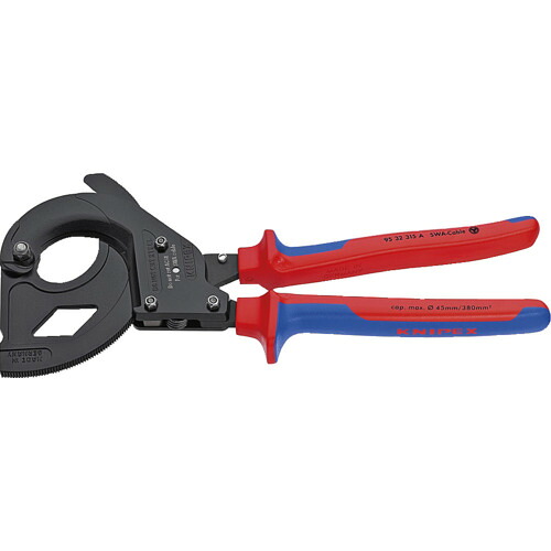 KNIPEX ラチェットケーブルカッター 9532-315A 315粍