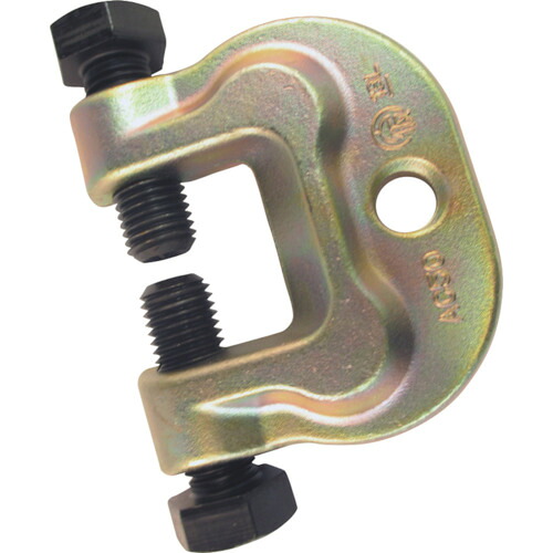 スーパー アイアンマン(仮設用狭締金具)クランプ範囲9～50mm AC50 ボルト対辺36タイプ 4個まとめ売り 4個 【まとめ売り商品】｜設備プロ王国　店