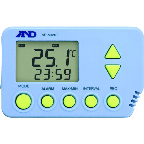 A＆D デジタル熱度見聞ロガー AD-5326T AD－5326T 10個まとめ売り 10個 【まとめ売り商いもの】