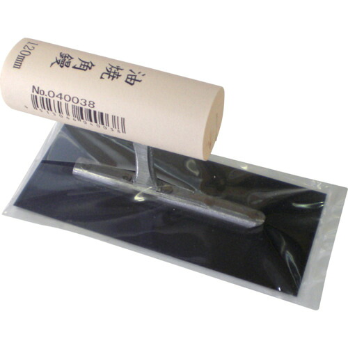 カネ三 油焼角鏝 AKK-120 元幅48×先幅48 コテ長さ120粍 6丁まとめ売り 6丁 【まとめ売り商いもの】