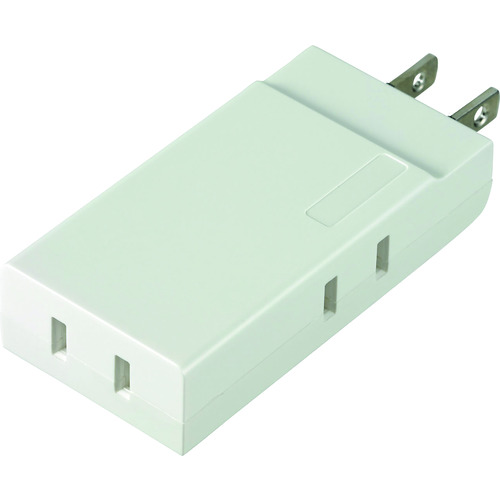 ELPA パウダーコンパクト水道栓3個口 A-CT003B(W) 40個まとめ売り 40個 【まとめ売り商いもの】