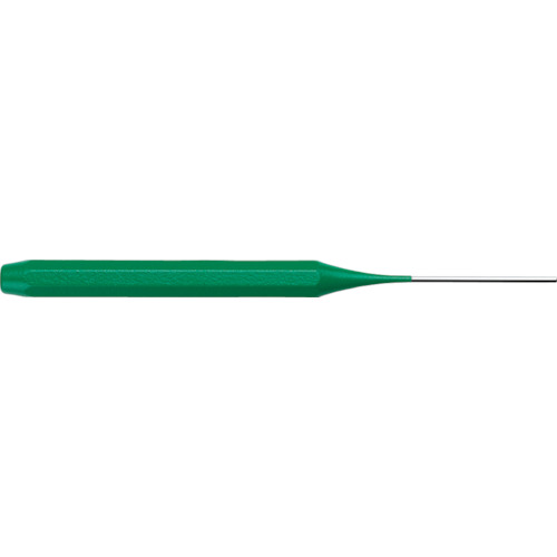 PBスイスツールズ 755－2GR 755-2GR レインボー平行ピンポンチ 八角胴 緑色 10本まとめ売り 10本 【まとめ売り商品】