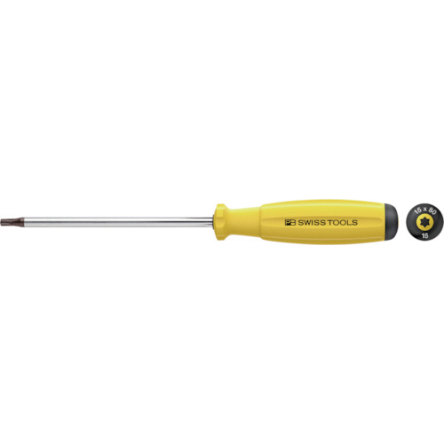 PBスイスツールズ スイスグリップ・トルクス(R)ドライバー 8400-15-80ESD 刃先T15 10本まとめ売り 10本 【まとめ売り商品】