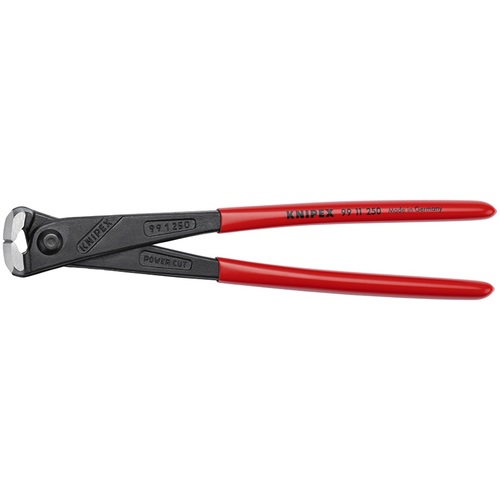 KNIPEX 強力型喰い切り 9911-250 プラスチックハンドル 250mm 6丁まとめ売り 6丁 【まとめ売り商品】