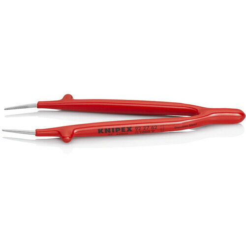 KNIPEX 9227－62 9227-62 絶縁精密ピンセット 150MM 6本まとめ売り 6本 【まとめ売り商品】