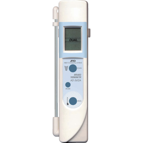 A＆D 非人付き合い型放射能体温計 AD5612A 価値づける体温活動の領域－33～220℃(放射能体温計) 真っただ中体温価値づける可 10個まとめ売り 10個 【まとめ売り商いもの】