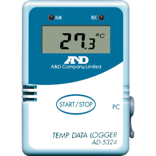 A＆D 気温データーロガー AD5324 4000記憶装置 10個まとめ売り 10個 【まとめ売り商いもの】