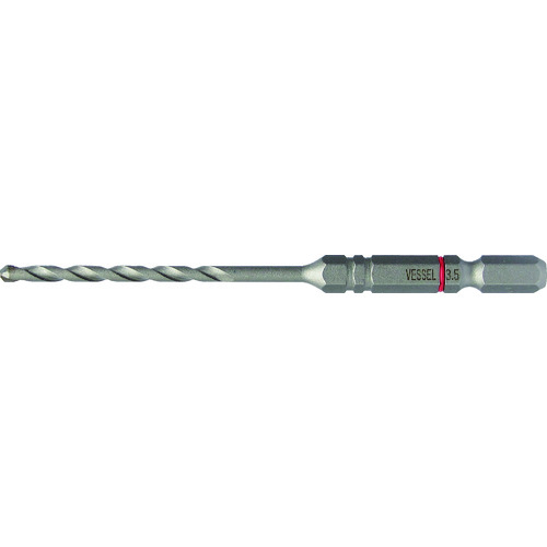 VESSEL クッションドリル(コンクリート用)3本組ACD ACD3S-3.5 3.5mm 10Sまとめ売り 10S 【まとめ売り商品】