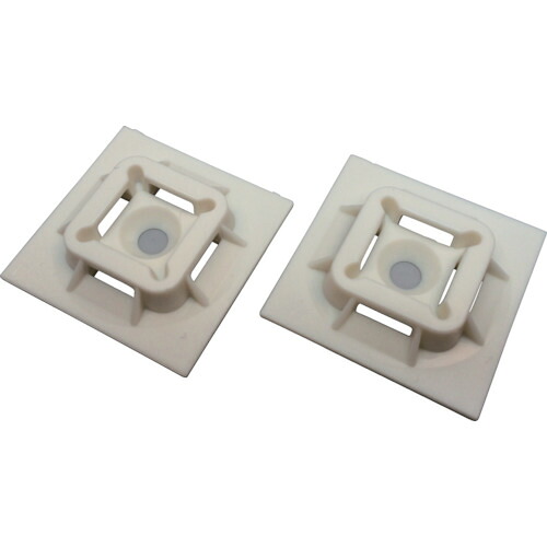 PANDUIT マウントベース ABM100-S6-C M3ねじ止め 白 (100個入) 10袋まとめ売り 10袋 【まとめ売り商品】|設備プロ王国 店