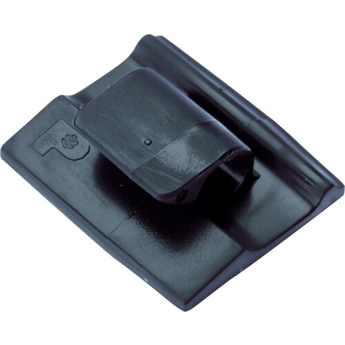 PANDUIT 固定具 ACC38-AT-C0 コードクリップ アクリル系粘着テープ付耐候性黒100個入 5袋まとめ売り 5袋 【まとめ売り商品】|設備プロ王国 店