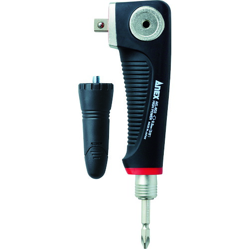 アネックス ビット用アタッチメント AKL-603 ソケット用 強靭L型アダプター 3/8 ヘッド幅58mm 全長185mm 3個まとめ売り 3個 【まとめ売り商品】｜設備プロ王国　店