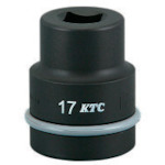 KTC 25.4sq.インパクトレンチ用インナソケット ABP8-19SQP ピン・リング付 19mm 5個まとめ売り 5個 【まとめ売り商品】｜設備プロ王国　店