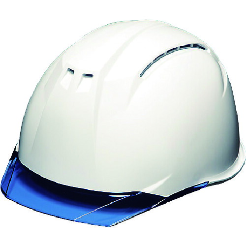 DIC 澄み切ったバイザー安全帽 AP11EVO-CW-HA6-KP-W/B AP11EVO-CW KP 白/青碧 20個まとめ売り 20個 【まとめ売り商いもの】
