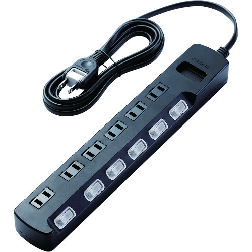 ELECOM TV用砂ぼこり押しとどめるシャッター付雷かばい立て水道栓 AVT-K6A-2625BK 6個口 2.5m 黒いこと 20個まとめ売り 20個 【まとめ売り商いもの】