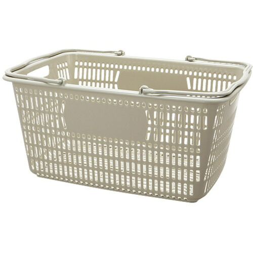 JTX 365223)販売店かご B264J-GY 30L灰 B264J－GY 10個まとめ売り 10個 【まとめ売り商いもの】