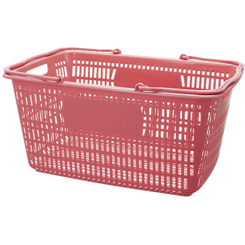 JTX 365222)販売店かご B264J-PK 30Lサクラ色 B264J－PK 10個まとめ売り 10個 【まとめ売り商いもの】
